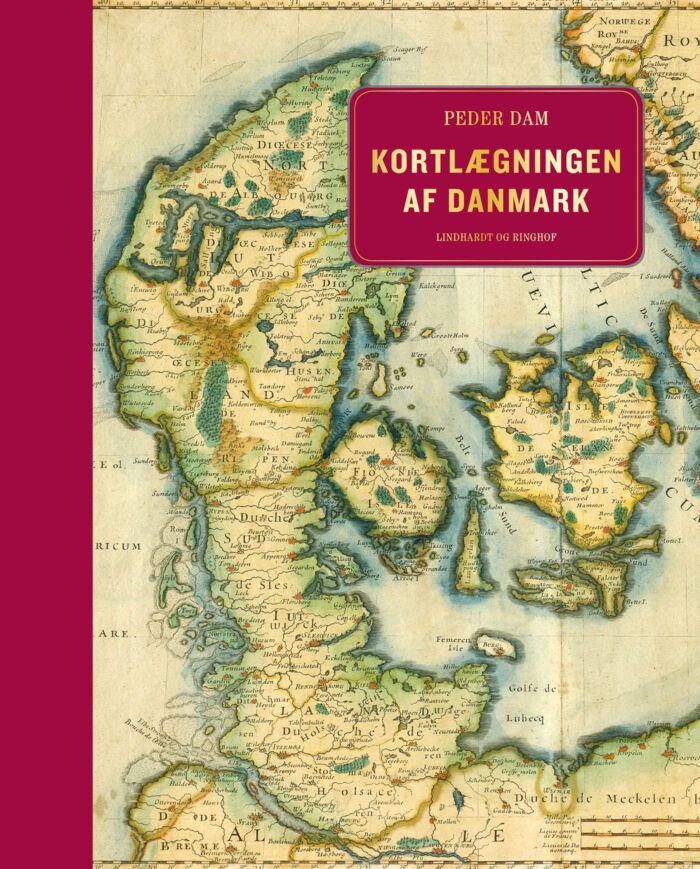 Kortlægningen af Danmark af Peder Dam. Foto: omslag fra bogen