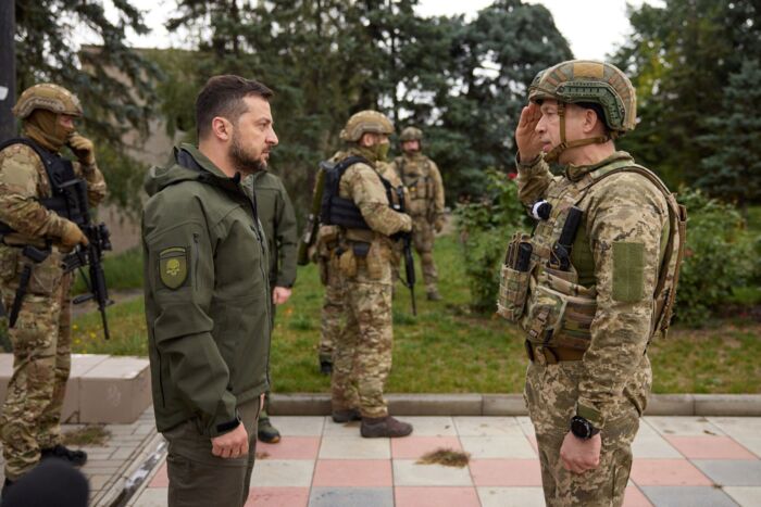 Den nye øverstbefalende for den ukrainske hær er Oleksandr Syrskyj. Arkivfoto: Ukrainian Presidential Press Service, Scanpix