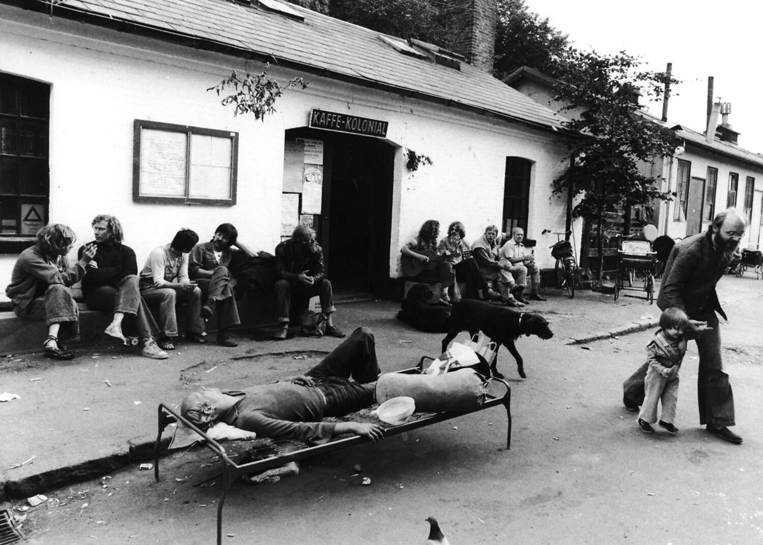 Fristaden Christiania i sommeren 1978. Arkivfoto: Emil Christensen