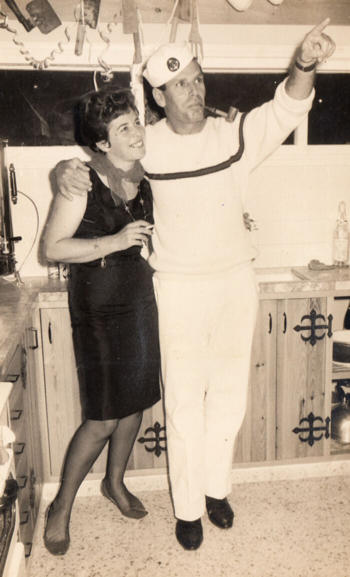 Eva and Petr Erben i Israel i 1964. Arkifoto: Memory of Nations